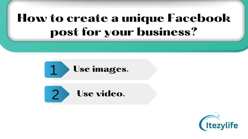 create a new post, and use the method below to create a unique title for your post. 1. In the "What's on your mind?" section, write your thoughts in the first box, 2. In the "How to" section, write a title for your post in the second box 3. In the "Add a photo" section, add a photo that you took, or choose a photo from your computer. 4. Click "Save" 5. Click "Publish" 6. Click "Done" and you're done!