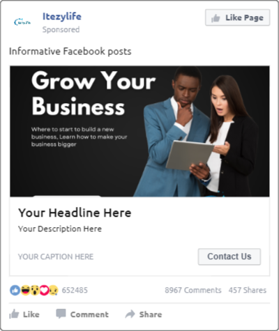 How-to posts, Facebook posts for businesses.